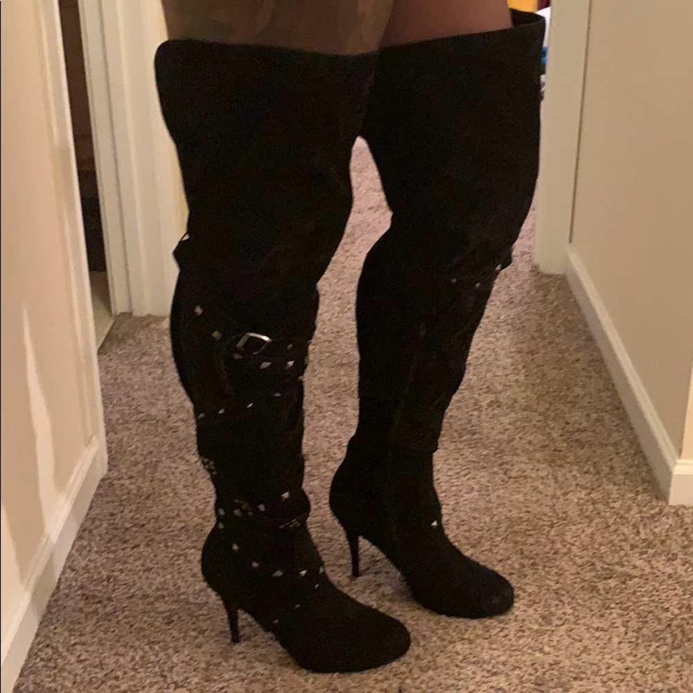 Over the knee boots
